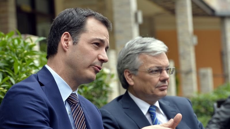 Alexander De Croo et Didier Reynders sur la fermeture temporaire du parc des Virunga