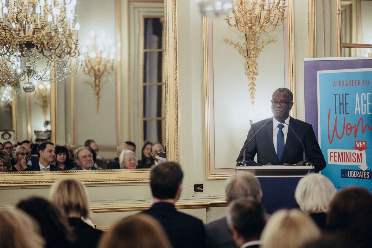 Nobelprijswinnaar Denis Mukwege lanceert mee “The Age of Women”