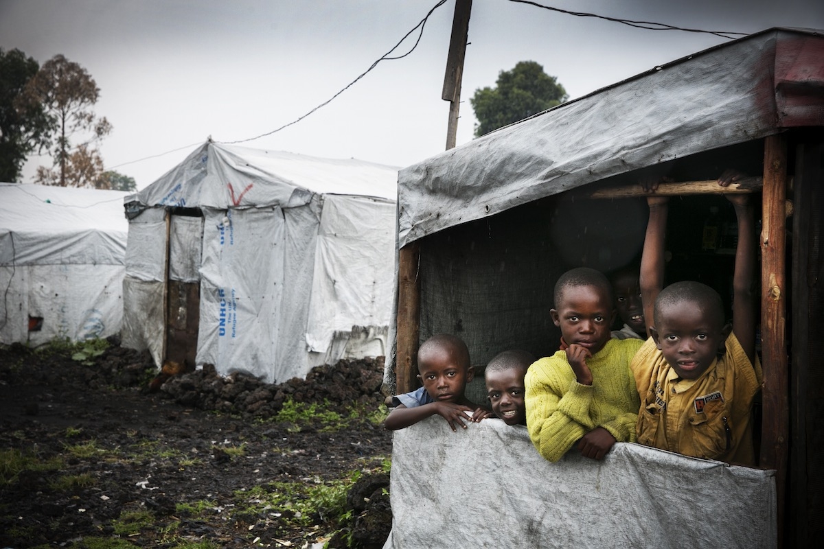 UNHCR-vluchtelingenkamp Mugunga (Goma)