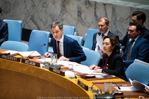 Belgian intervention - UN Security Council