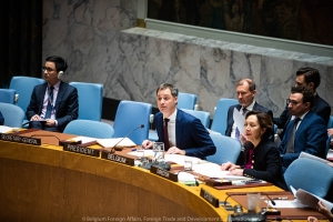 Alexander De Croo zit VN-Veiligheidsraad voor: “Enkel staakt-het-vuren kan escalatie vermijden”