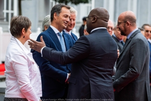 Work visit president Félix Tshisekedi (Democratic Republic of Congo)