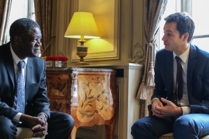 Ontmoeting met dr. Denis Mukwege: 'België moet voortrekkersrol spelen in strijd tegen seksueel geweld in conflictsituaties’