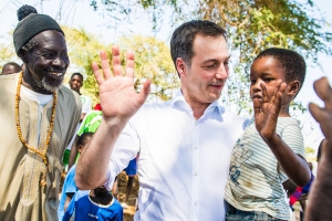 Alexander De Croo au Sénégal pour le premier anniversaire de " She Decides "