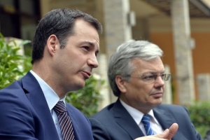 Alexander De Croo et Didier Reynders sur la fermeture temporaire du parc des Virunga