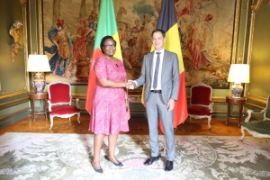 She Decides: Alexander De Croo and Benin First Lady meet on women’s rights