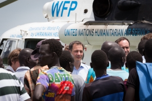 Alexander De Croo discusses humanitarian crises with new WFP Director David Beasley