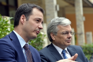 Didier Reynders en Alexander De Croo veroordelen sloop van scholen in Palestijnse gebieden