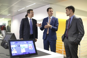 Lancering Microsoft Transparency Center in Brussel